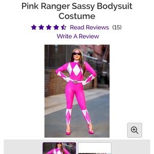 Pink Power Ranger Costume